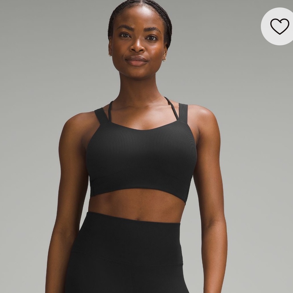 Lululemon Like a Cloud Ribbed Longline Bra
*Light Support, D/DD Cup